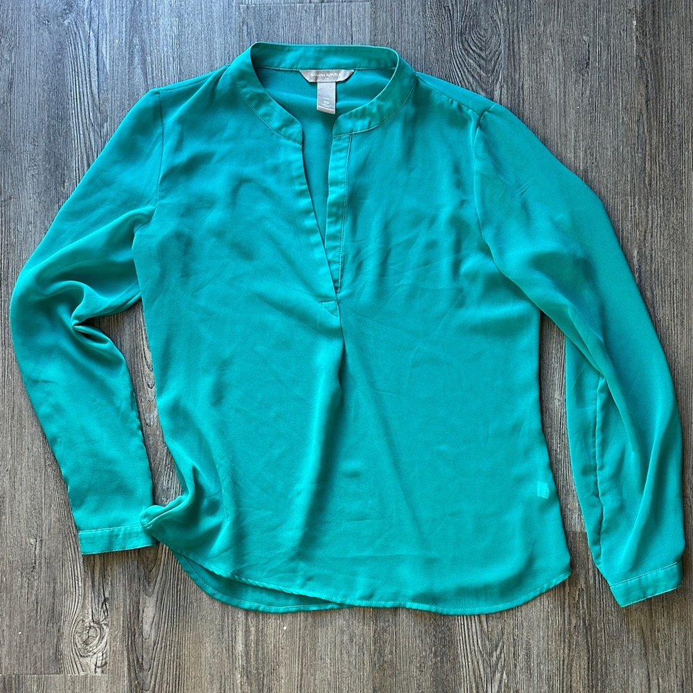 Shear Teal Women's Top